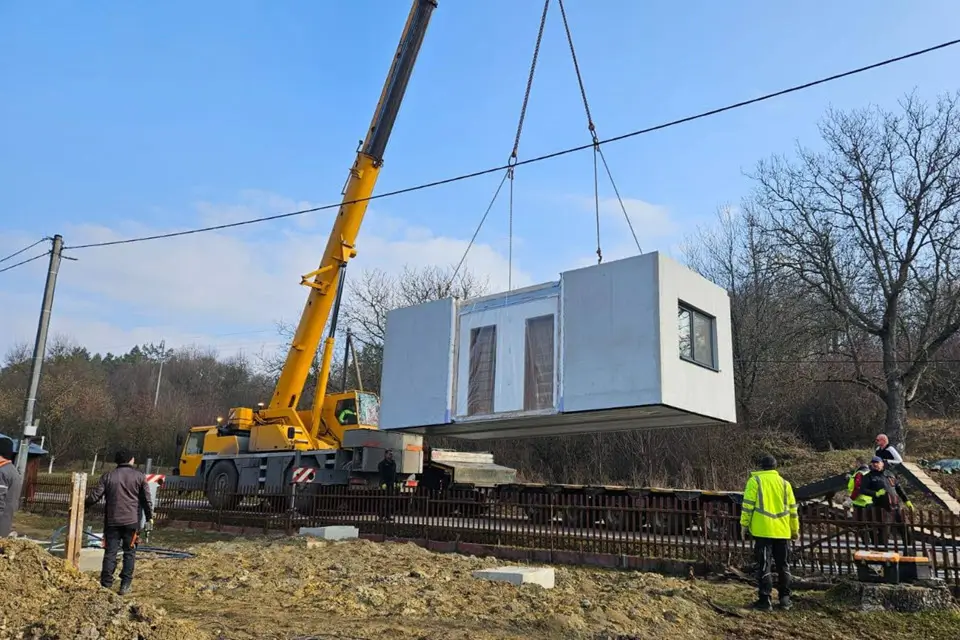 Transport modulového domu