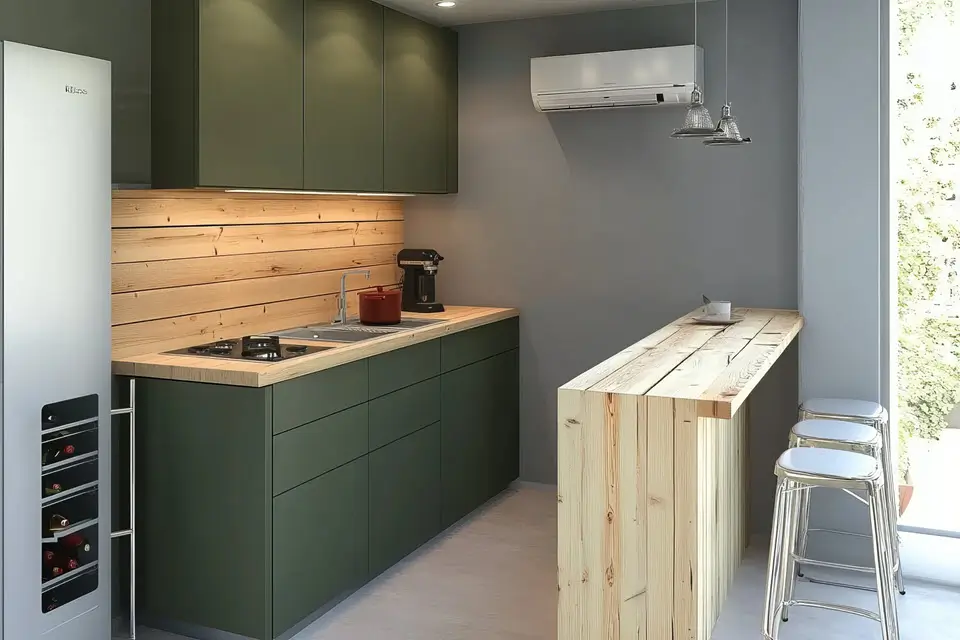 Interiér modulového domu